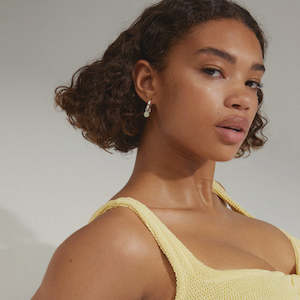 Pilgrim: BLUE EVAH EARRINGS