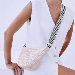 Eb & Ive Artemis Slouch Bag Natural