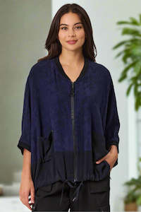 PLUME JACKET MIDNIGHT