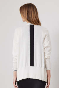 WHITE VINE CARDIGAN