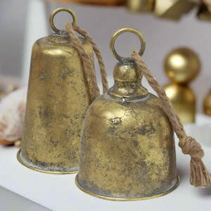 French Country Gold Bell