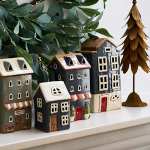 French Country: French Country Alsace Shop Tea Light Navy