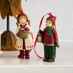 French Country: French Country Nils & Elsa Tree Decoration