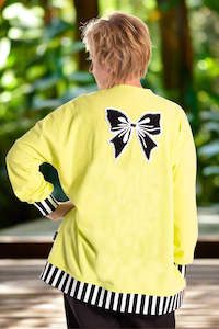Jellicoe: Jellicoe Revival Sweater Lemon 1 Bow