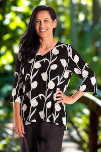 Jellicoe Macie Top Embroidered Tulips