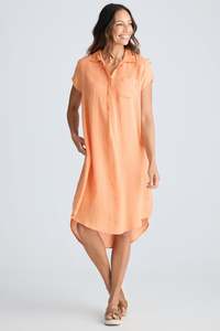 Fashion: Coral Ahoy Tunic Dress