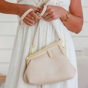 Gifts For Her: Nude Frame Clutch Bag