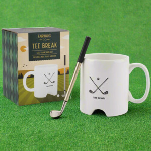 Gifts For Him: Fairways Golf Game Mug Set