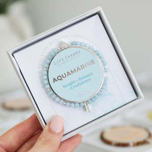 Aquamarine Healing Stone Bracelet