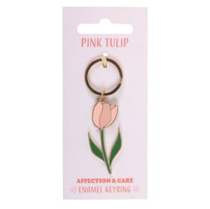 Novelty Gifts: Pinky Tulip Keyring
