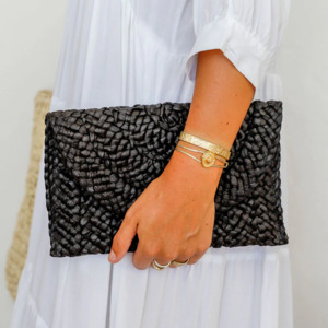 Accessories: Black Clutch Bag