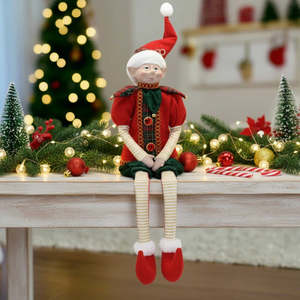 Christmas 1: 60cm Red Tartan Elf