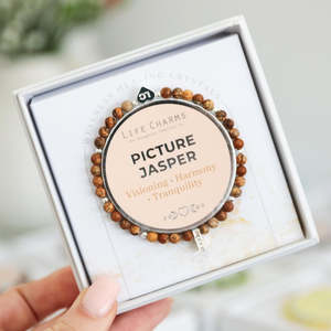 Splosh: Jasper Healing Stone Bracelet