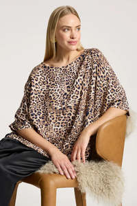 Eb & Ive Nomad Leopard Print San Top
