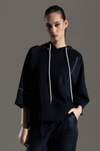 Fashion: Bone & Arrow Black Noliv Hoodie