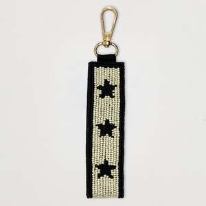 Gifts For Her: Stars Beaded Keyring