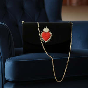 Gifts For Her: Heart of Mine Clutch Bag