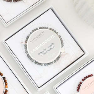 Novelty Gifts: Labradorite Healing Stone Bracelet