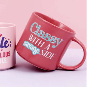 Novelty Gifts: Cheeky Clasy Savage Mug
