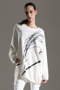 Tops: Bone & Arrow Winter White Perri Tunic