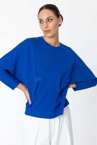 Tops: Two by Two Cobalt Comet Top