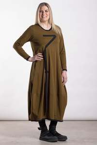 Skirts Dresses: Deeanne Hobbs Spiced Coffee Marcia Dress