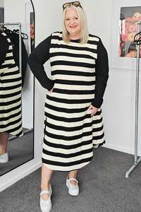 Skirts Dresses: Jellicoe Zebra Crossing Simone Dress