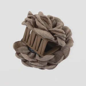 Stella Gemma: Stella + Gemma Beige Rose Hair Claw