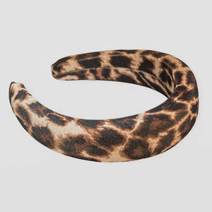 Stella Gemma: Stella + Gemma Leopard Padded Headband