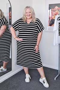 Clearance: Betty Basics Bradford Knit Polo Dress