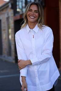 Brave & True White Amore Gemma Shirt