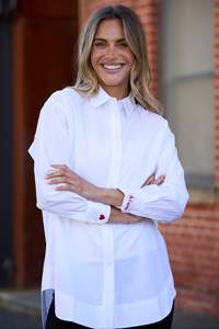 Brave True: Brave & True White Je't Amie Gemma Shirt