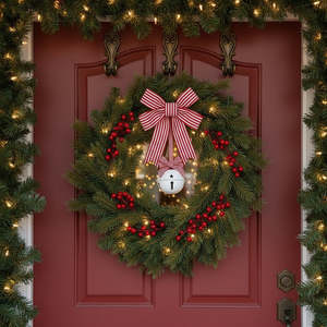 Christmas 1: White Bell Doorhanger