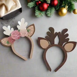 Christmas 1: Pashom Reindeer Headband