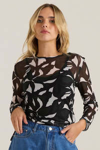 Sass Tarni Mesh Top