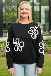 Seduce Black Aurelia Sweat