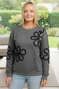 Seduce: Seduce Grey Aurelia Sweat