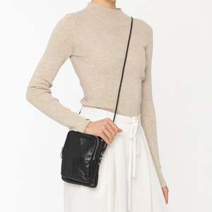 Two by Two Black Small Pouch