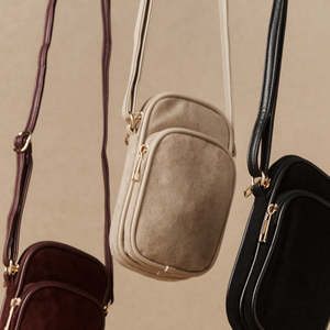 Bags: Stone Sable Phone Bag