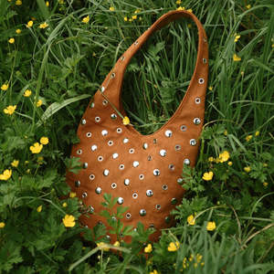 Curate Tan Eye-Let You Hold My Hand Bag