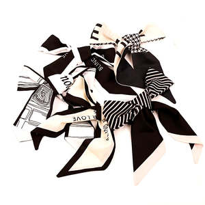 Black & White Neckerchief Scarf