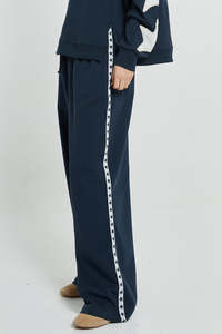 Pants: Betty Basics Navy Saskia Trackpant
