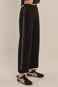 Pants: Betty Basics Black Bien Ponte Jogger