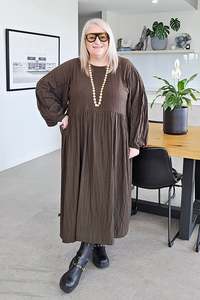 Deeanne Hobbs Sage Line Brie Dress