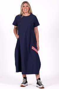 Skirts Dresses: Deeanne Hobbs Navy Sienne Dress
