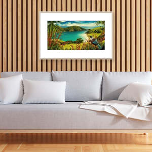 Kiwiana: Tutukaka Framed Artwork