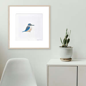 Kiwiana: Waiting Framed Artwork
