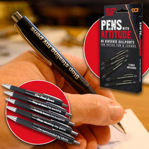 Gifts For Him: Funtime Pens with Attitude