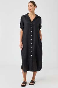 Eb & Ive Ebony Studio Shirt Dress