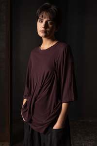 Bone & Arrow Wine Rae Top